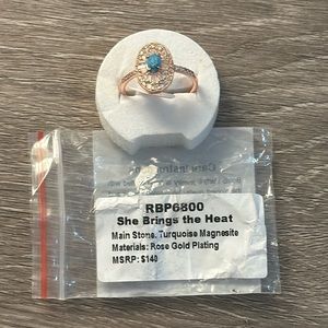 BP ring size 10 “She Brings the Heat”